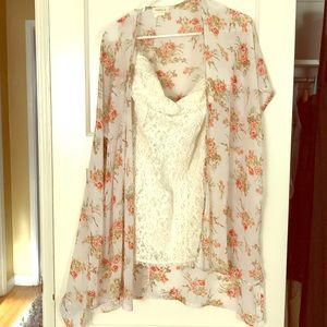Flowered Kimono